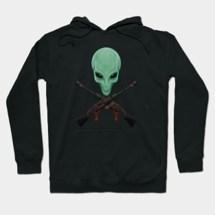 Alien jolly Roger Hoodie